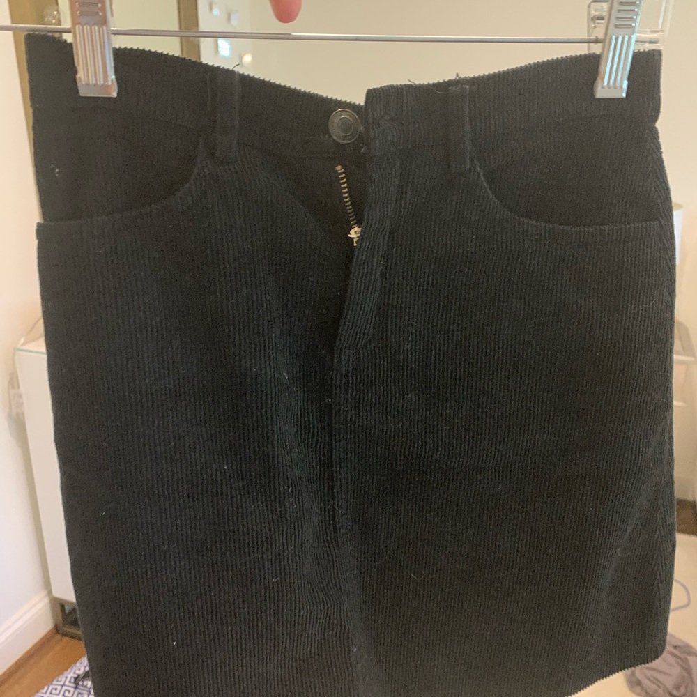 Brandy Melville corduroy mini skirt